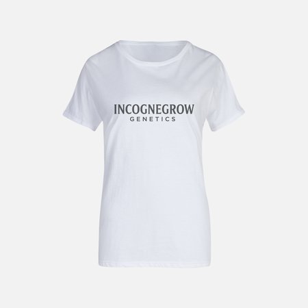 🧬 INCOGNEGROW GENETICS — WHITE CORE TEE