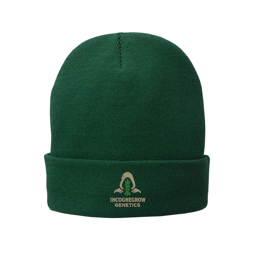 Incognegrow Genetics Fleece-Lined Knit Cap